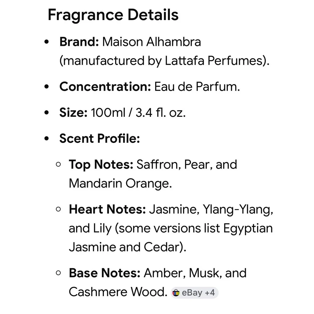 New In Box Maison Alhambra Baroque La Rouge EDP Spray 3.4 Oz Unisex Gift Wedding